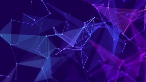 Abstract motion background of connected dots and lines. Stock-Footage 157263047