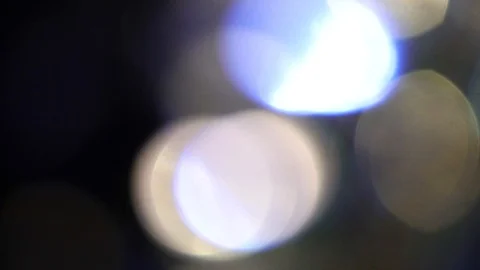 Abstract motion background defocused colorful bokeh. Close up Stock Footage 88988126