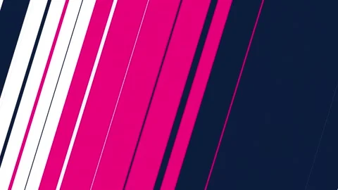 Abstract motion background, with diagonal pink, and white lines, on dark blue Stock-Footage 347300610
