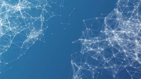 Abstract Motion Background - Digital Plexus Data Networks  Stock Footage 104648467