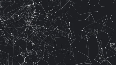 Abstract Motion Background - Digital Plexus Data Networks  Stock Footage 104648493