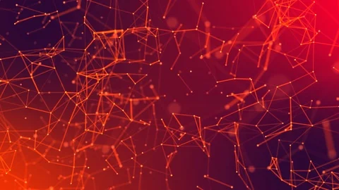 Abstract Motion Background - Digital Plexus Data Networks  Stock Footage 104648518
