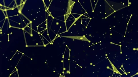 Abstract Motion Background - Digital Plexus Video stock 154391707