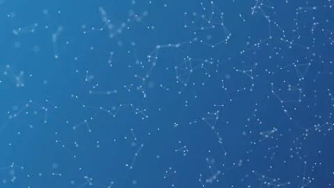 Abstract Motion Background - Digital Plexus Data Networks  イラスト素材