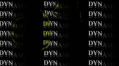 Abstract motion background with dynamic text overlay and lens distortion Vídeos de archivo 337788867