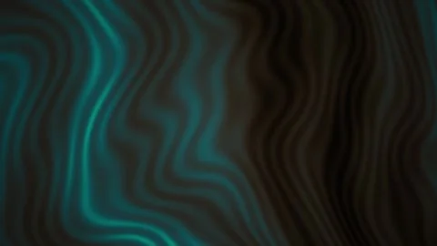 Abstract Motion Background Featuring Flowing Teal and Dark Brown Wavy Lines. Stock Footage 341797172
