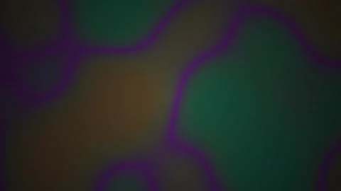 Abstract motion background featuring fluid green purple dark cellular shape.. Stock Footage 346346463