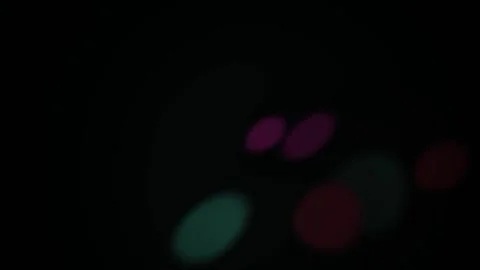 Abstract Motion Background Featuring Glowing Pink and Green Bokeh Light Orbs. Stock Footage 340522027