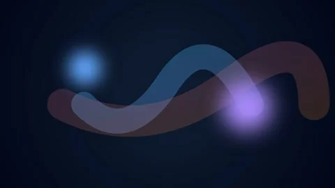 Abstract motion background featuring glowing light 動画素材 345860262