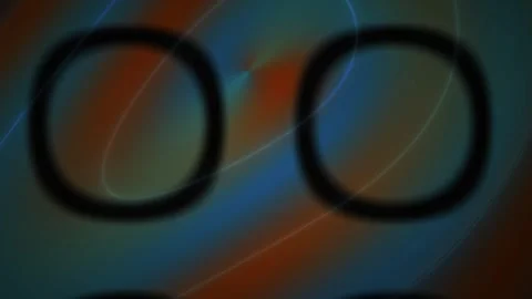 Abstract Motion Background Featuring Pulsing Circular Patterns and Soft Gra.. Stock Footage 340522328