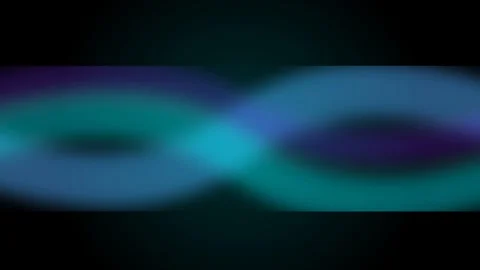 Abstract motion background featuring smooth wave patterns in glowing blue Stock Footage 346334809