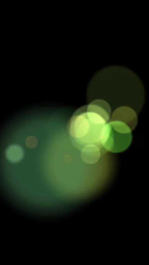 Abstract motion background with flying particles. Flowing Bokeh golden lights. V Stock Footage 264169228