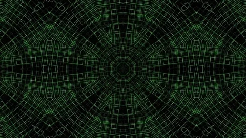Abstract motion background in the form of a kaleidoscope Stock Footage 321945001