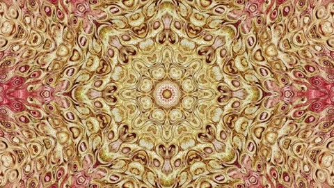 Abstract motion background in the form of a kaleidoscope Stock Footage 323085007
