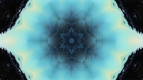 Abstract motion background forming a yellow black blue colored pattern Stock Footage 245299460