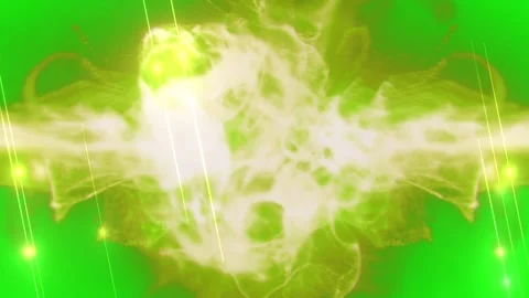 Abstract motion background with glowing white smoke or energy trails and light Stock Footage 337463583