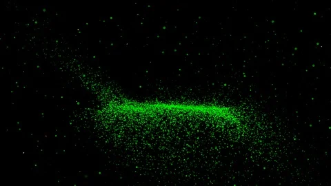 Abstract Motion Background with green pa... | Stock Video | Pond5
