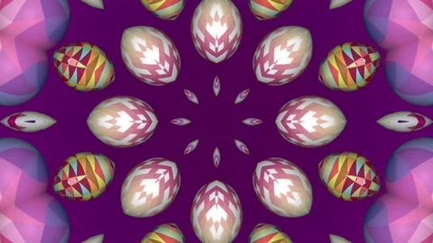 Abstract Motion Background. Kaleidoscope Stock Footage 74304806