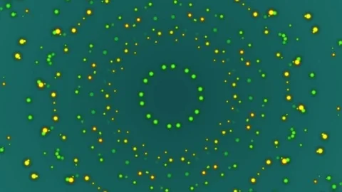 Abstract Motion Background. Kaleidoscope Stock Footage 80448009