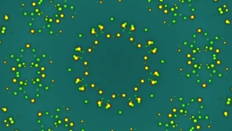 Abstract Motion Background. Kaleidoscope Stock Footage 80448013