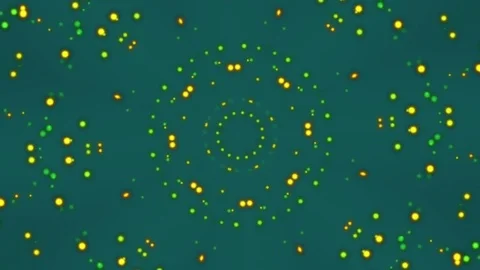 Abstract Motion Background. Kaleidoscope Stock Footage 80448048