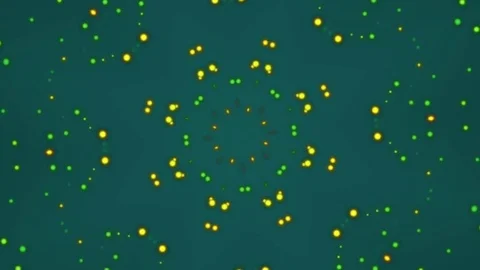 Abstract Motion Background. Kaleidoscope Stock Footage 80448102