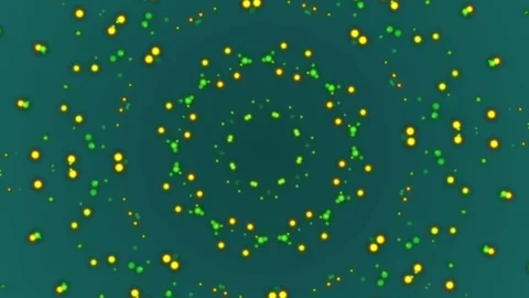 Abstract Motion Background. Kaleidoscope Stock Footage 80448185