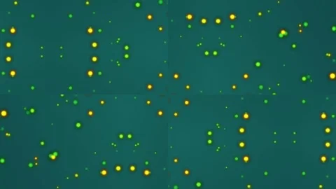 Abstract Motion Background. Kaleidoscope Stock Footage 80448350