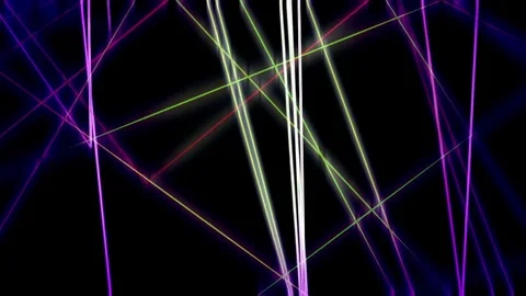 Abstract Motion Background Light Colored Shine Streak Lines Stock Footage 76150811