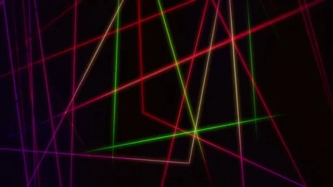 Abstract Motion Background Light Colored Shine Streak Lines Video stock 76164557