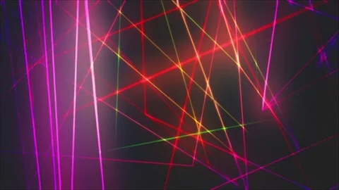 Abstract Motion Background Lights Colored Shine Streak Lines Game Stock Footage 81043767