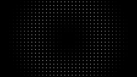 Abstract motion background loop digital dot modern black and white Stock Footage 97307354