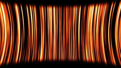 Abstract motion background with orange stripes Stock Illustration