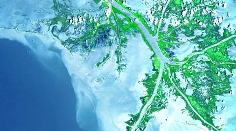 Abstract motion background. Original satellite images of Earth from space. Loop. Video stock 63421528