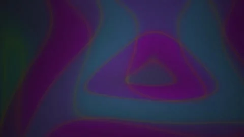 Abstract Motion Background with Pulsing Neon Colors and Fluid Geometric Shape Stock Footage 340522627