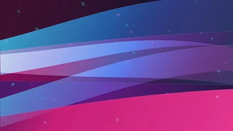 Abstract motion background with purple and blue waving lines and bokeh part.. Video stock 340832261