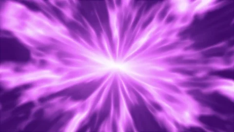 Abstract motion background with radial fiery waves flowing loop. Stock-Footage 72863675