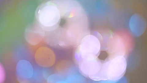 Abstract motion background shimmering lights with bokeh. Video stock 139775558