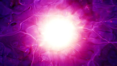 Abstract motion background shining colorful particles. Stock Footage 256385203