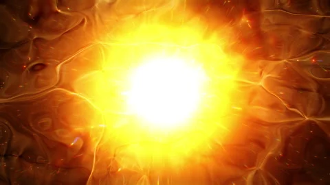Abstract motion background shining colorful particles. Stock Footage 256385253