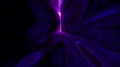 Abstract motion background shining colorful particles. Stock Footage 256387296