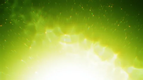 Abstract motion background shining colorful particles. Stock Footage 256394633