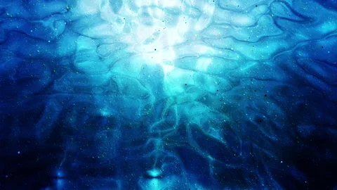 Abstract motion background shining colorful particles. Video stock 256398250