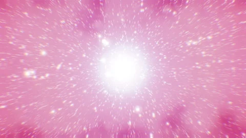 Abstract motion background shining colorful particles. Stock Footage 256399679