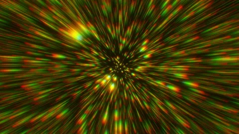 Abstract motion background shining colorful particles. Stock Footage 256402753