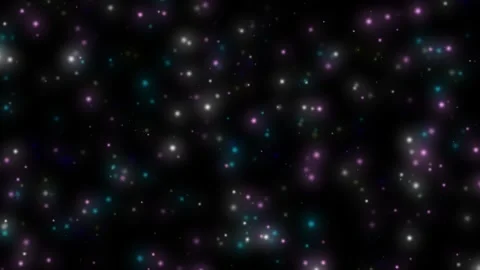 Abstract motion background shining colorful particles Stock Footage 321384042