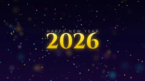 Abstract Motion Background with Shining Colorful Star Rain Stock Footage 331268180
