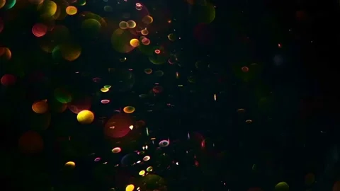 Abstract motion background shining gold particles. Shimmering Glittering Stock Footage 131437835