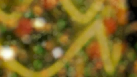 Abstract motion background shining gold particles Christmas  background Stock Footage 144341599