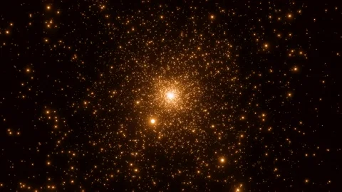 Abstract motion background shining gold particles Stock Footage 146891914